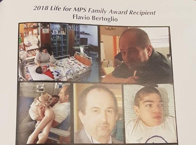 Mucopolisaccaridosi: il Life for MPS Award a Flavio Bertoglio