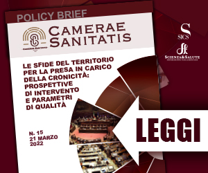 Policy Brief Camerae Sanitatis – Le sfide del territorio per la presa in carico della cronicità: prospettive di intervento e parametri di qualità