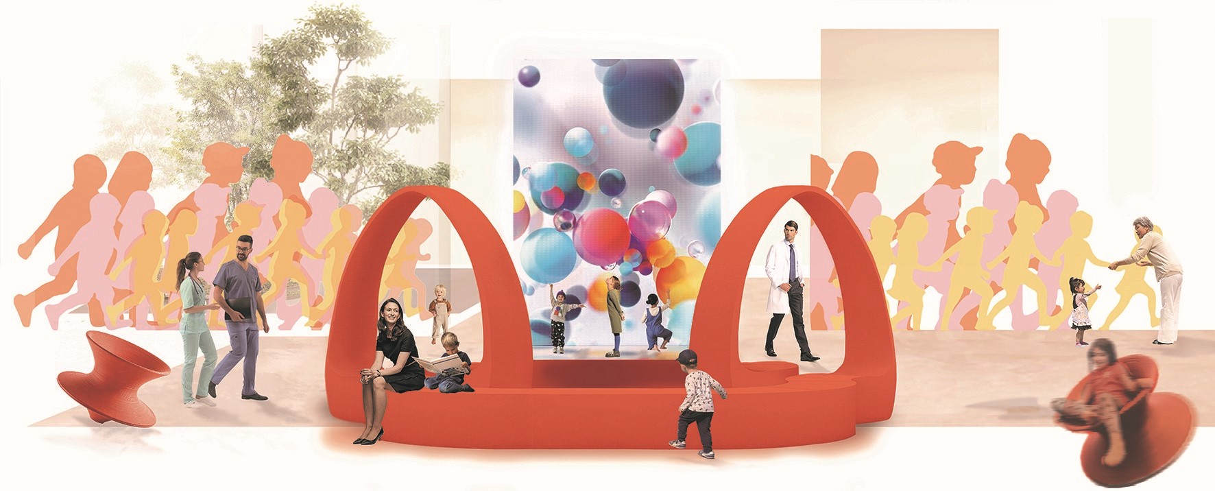 La città dei bambini dentro un ospedale: presentato il progetto a Milano